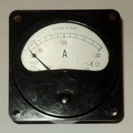 Амперметр Э8021